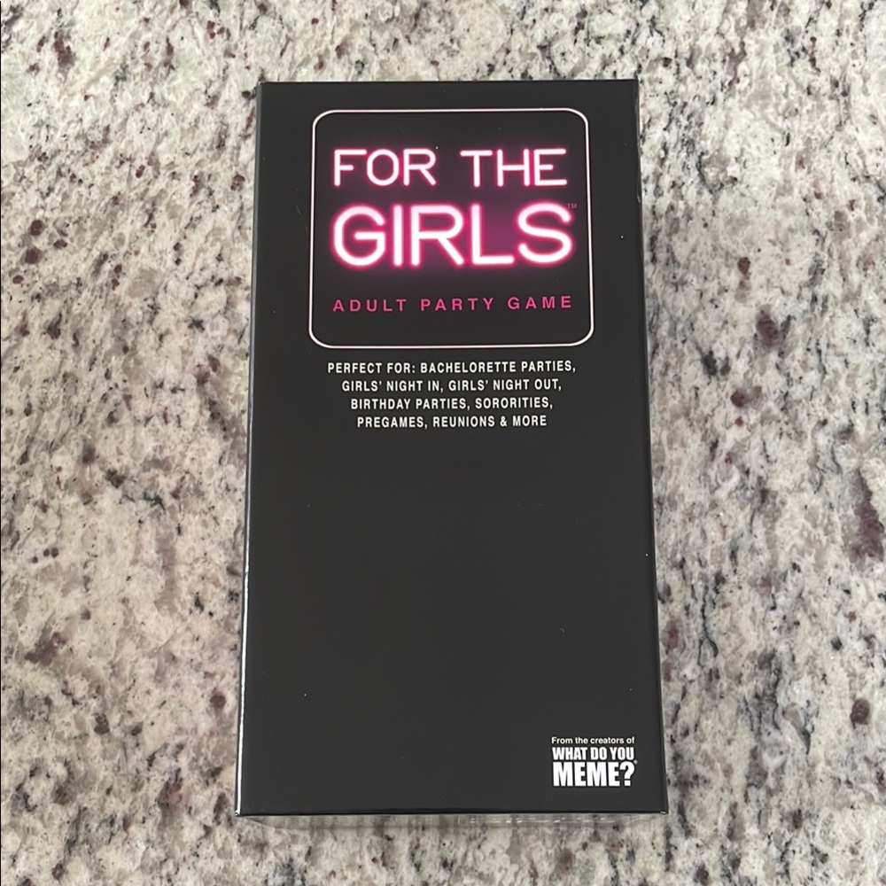 For The Girls Adult Party Game
